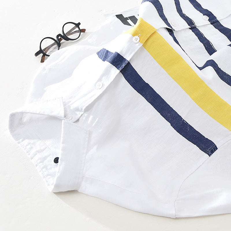 chemise à manches courtes