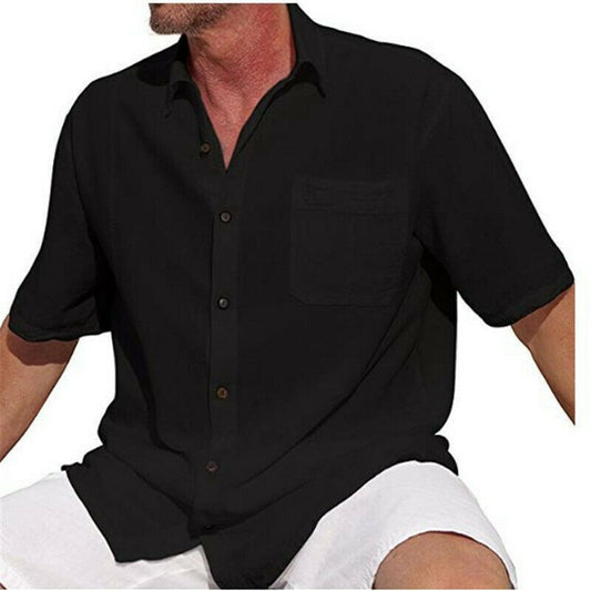 chemise en lin homme