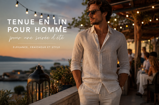 Tenue en lin homme pour une soirée d’été : le bon équilibre entre élégance et décontraction