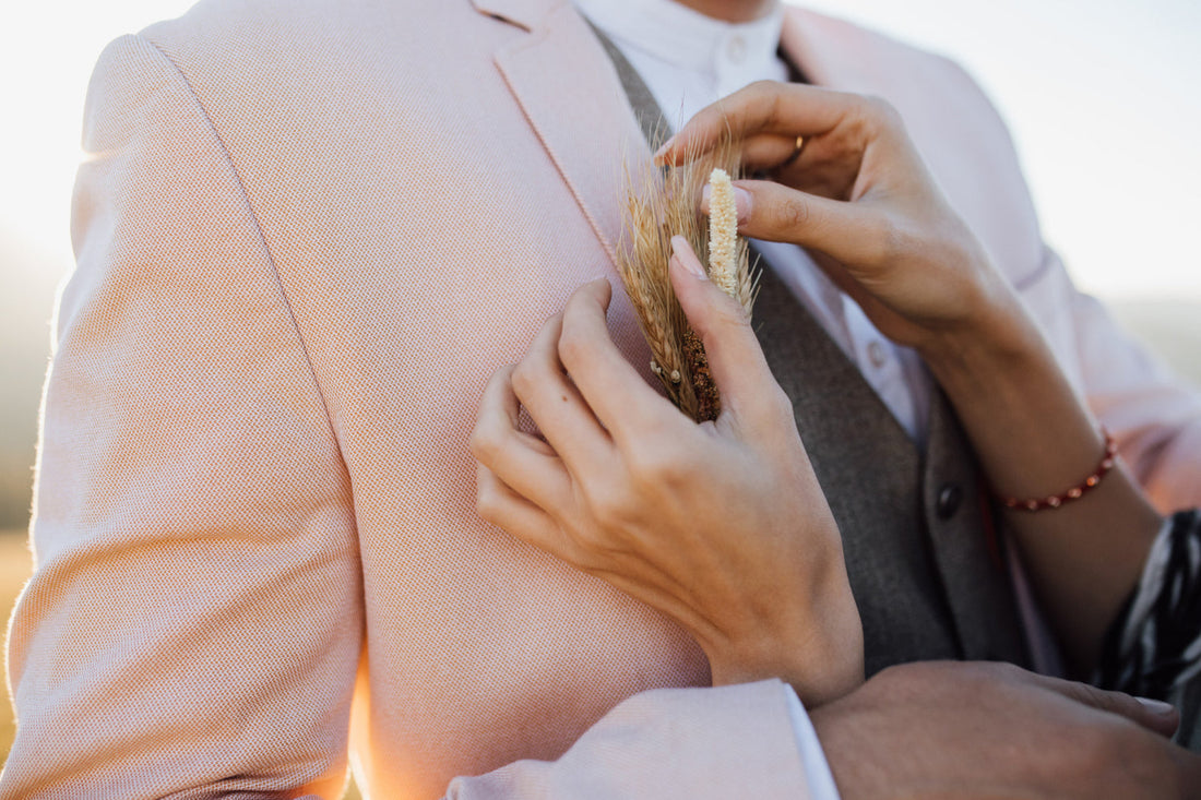 Vêtements en lin pour un mariage