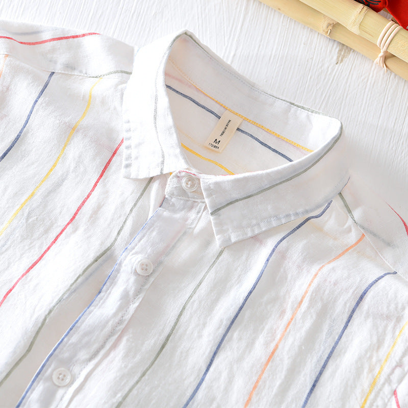 chemise rayée