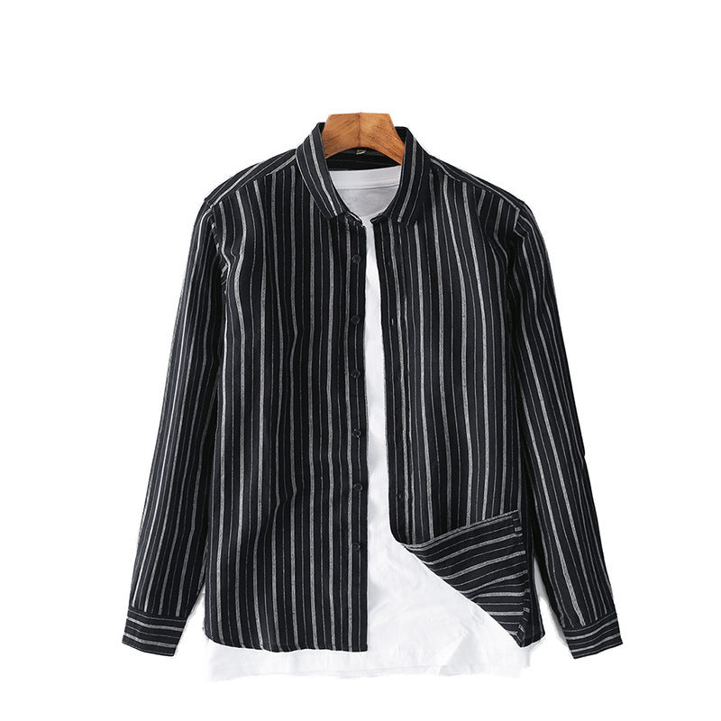 chemise rayée homme