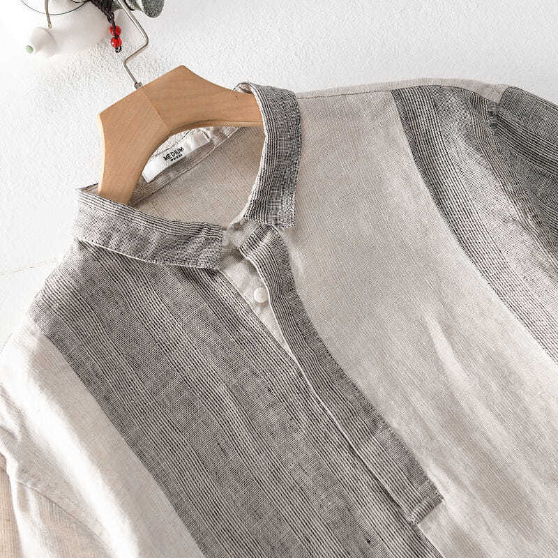 t shirt en lin homme