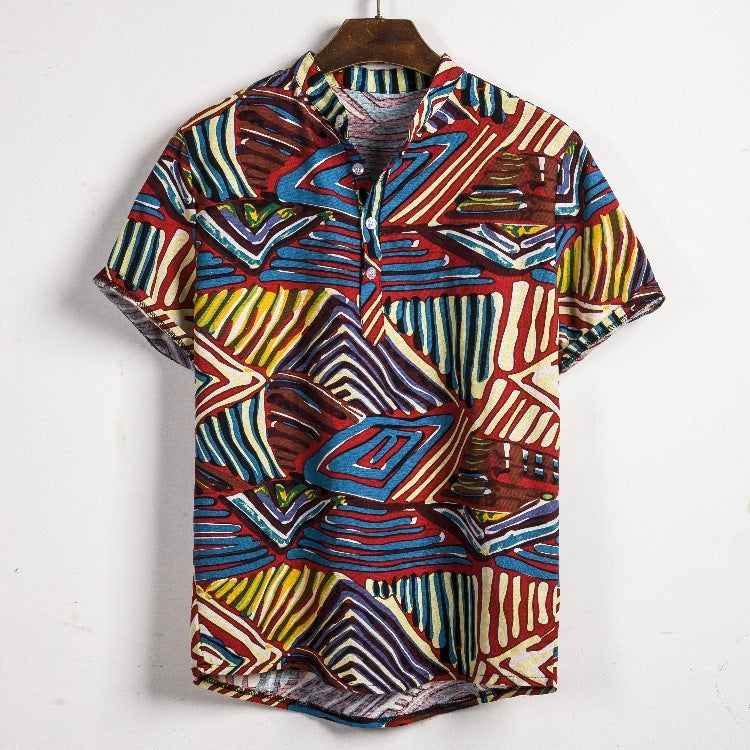 chemise en lin manche