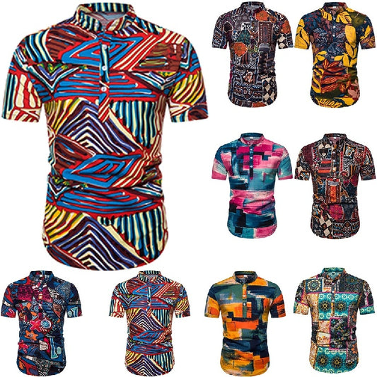 chemise en lin homme manche courte