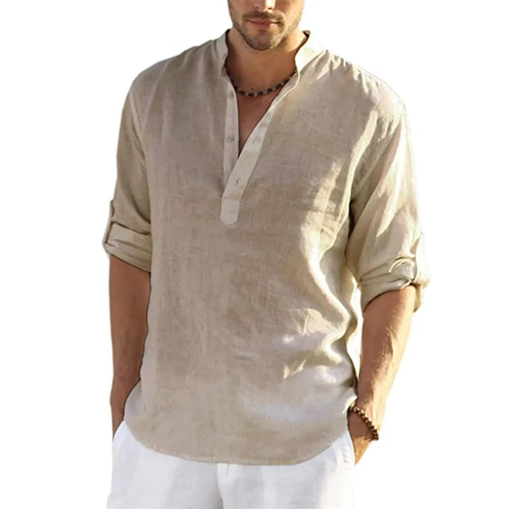 t shirt en lin homme