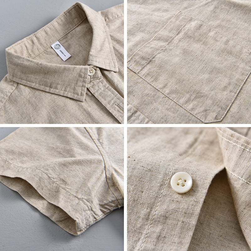 chemise à manches courtes