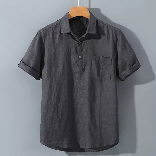 chemise en lin homme