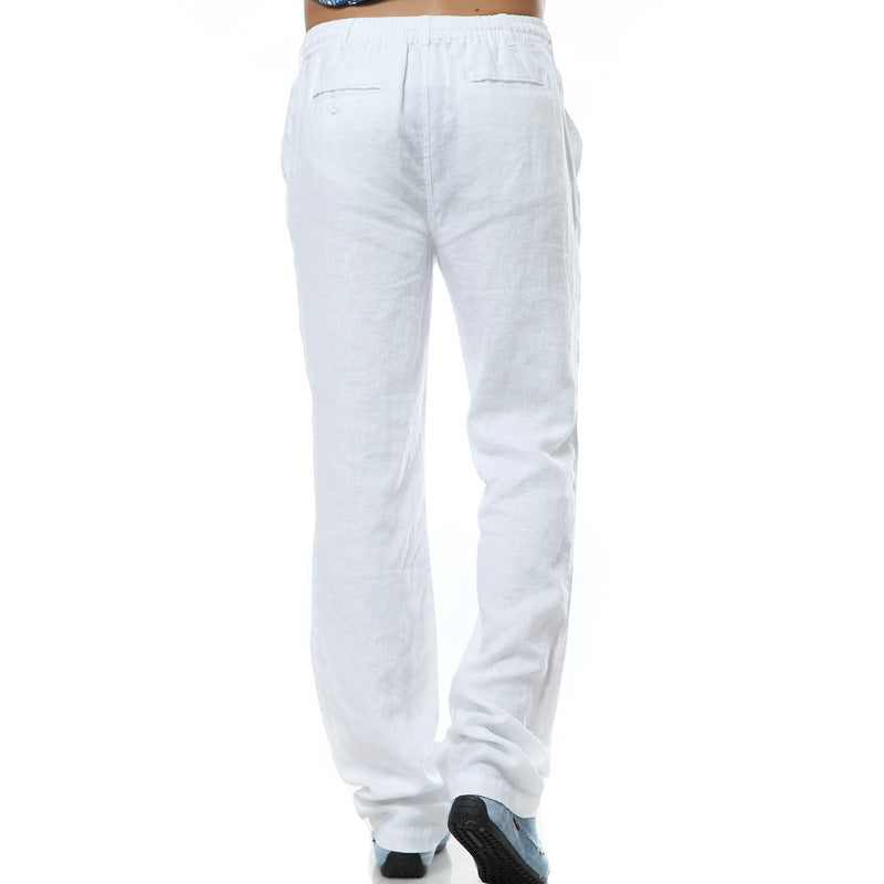 pantalon taille élastique pour homme
